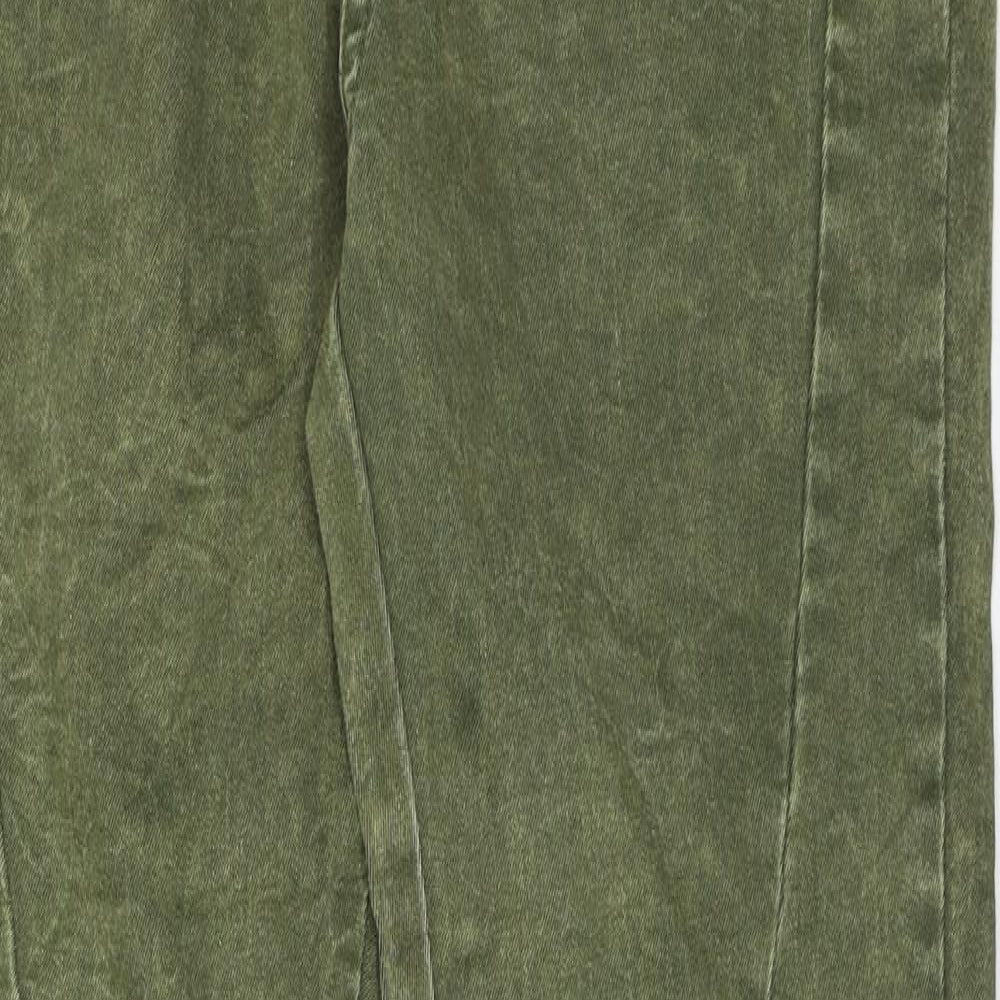 Best Emilie Womens Green   Skinny Jeans Size L L27 in