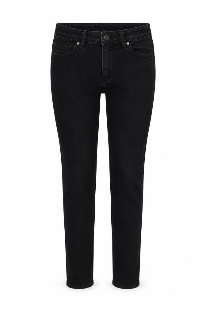 Denim & Co. Womens Black  Denim Skinny Jeans Size 6 L29 in