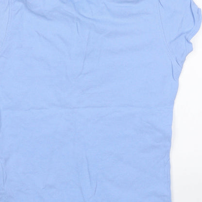 George Girls Blue   Basic Polo Size 8-9 Years