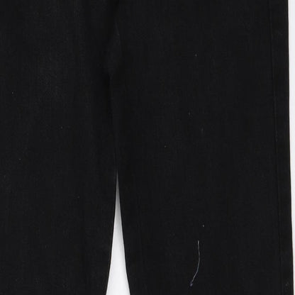 Denim & Co. Womens Black  Denim Skinny Jeans Size 6 L26 in