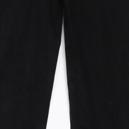 Denim & Co. Womens Black  Denim Skinny Jeans Size 6 L26 in