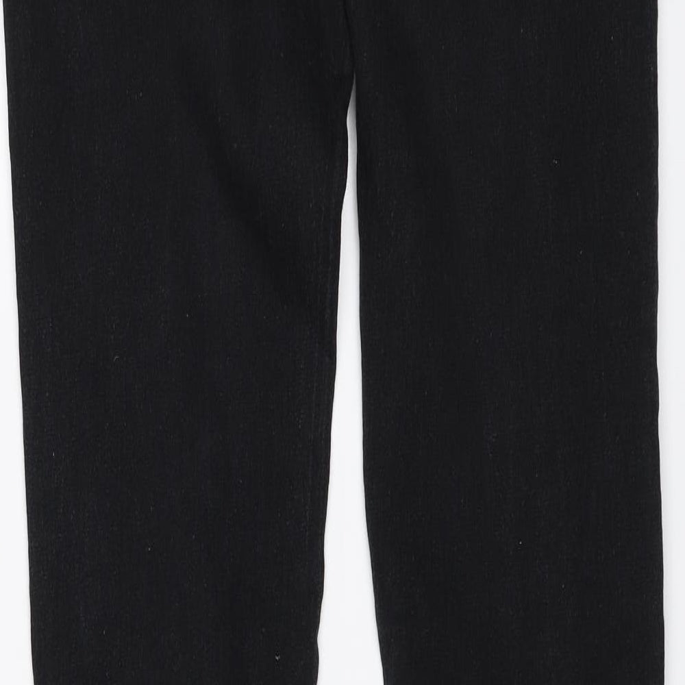 Denim & Co. Womens Black  Denim Skinny Jeans Size 6 L31 in