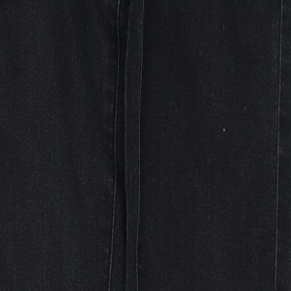 Denim & Co. Womens Black  Denim Skinny Jeans Size 6 L28 in