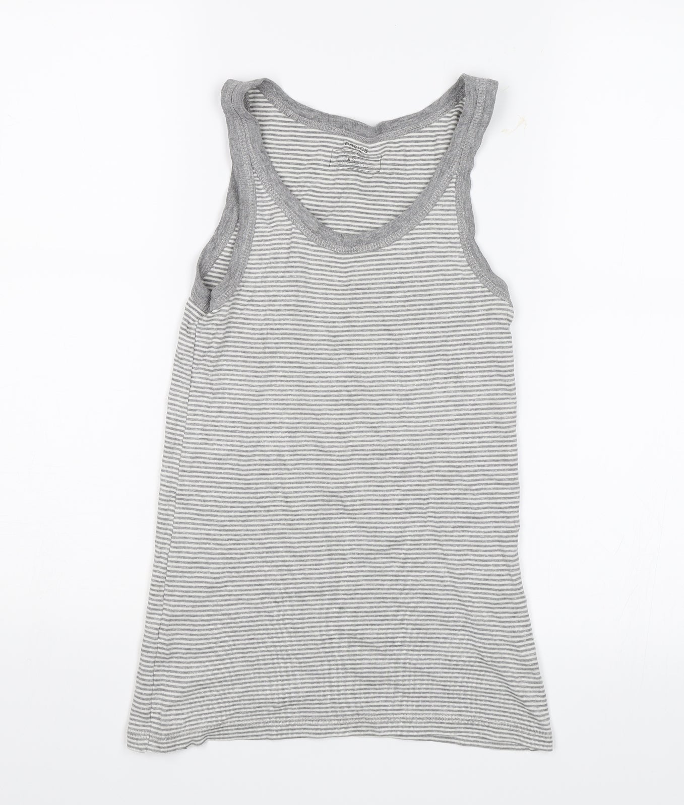 Womens UK Size 8 Atmosphere Grey Basic Tank