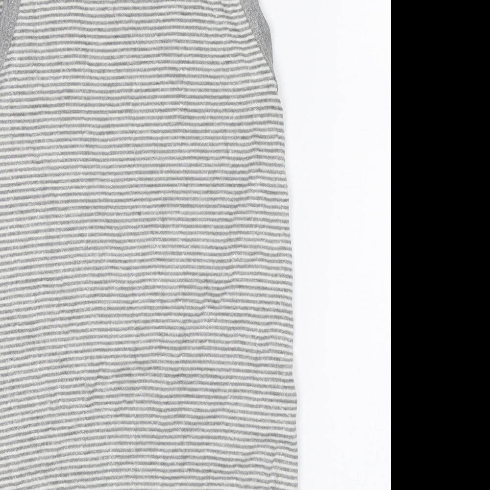 Womens UK Size 8 Atmosphere Grey Basic Tank