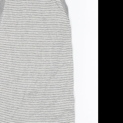 Womens UK Size 8 Atmosphere Grey Basic Tank