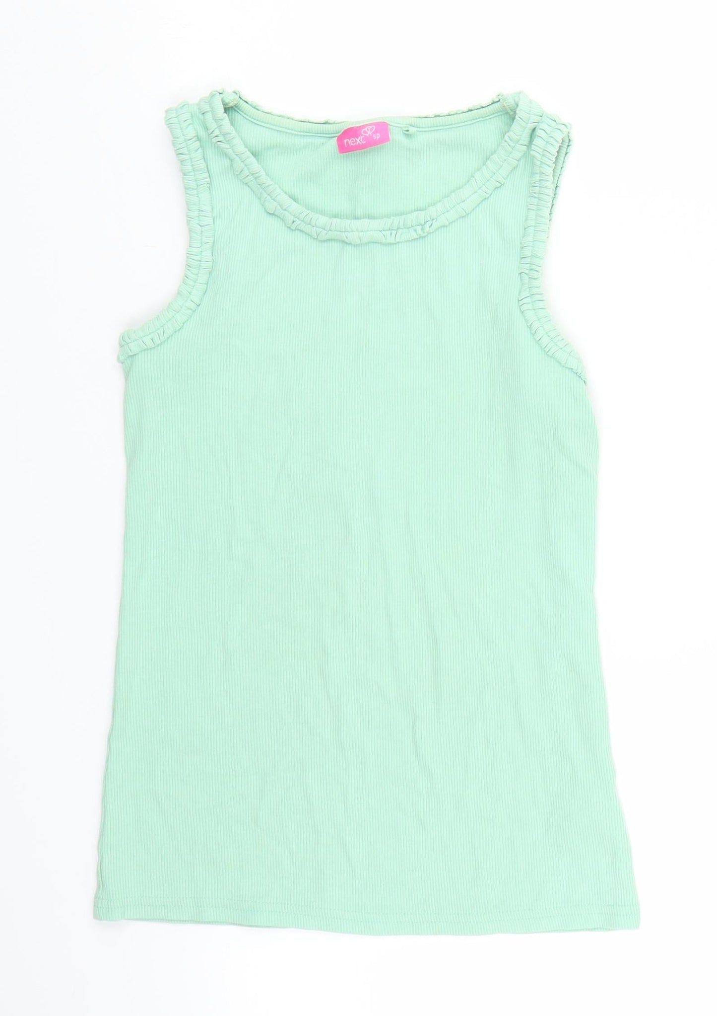 NEXT Girls Green   Basic Tank Size 9 Years
