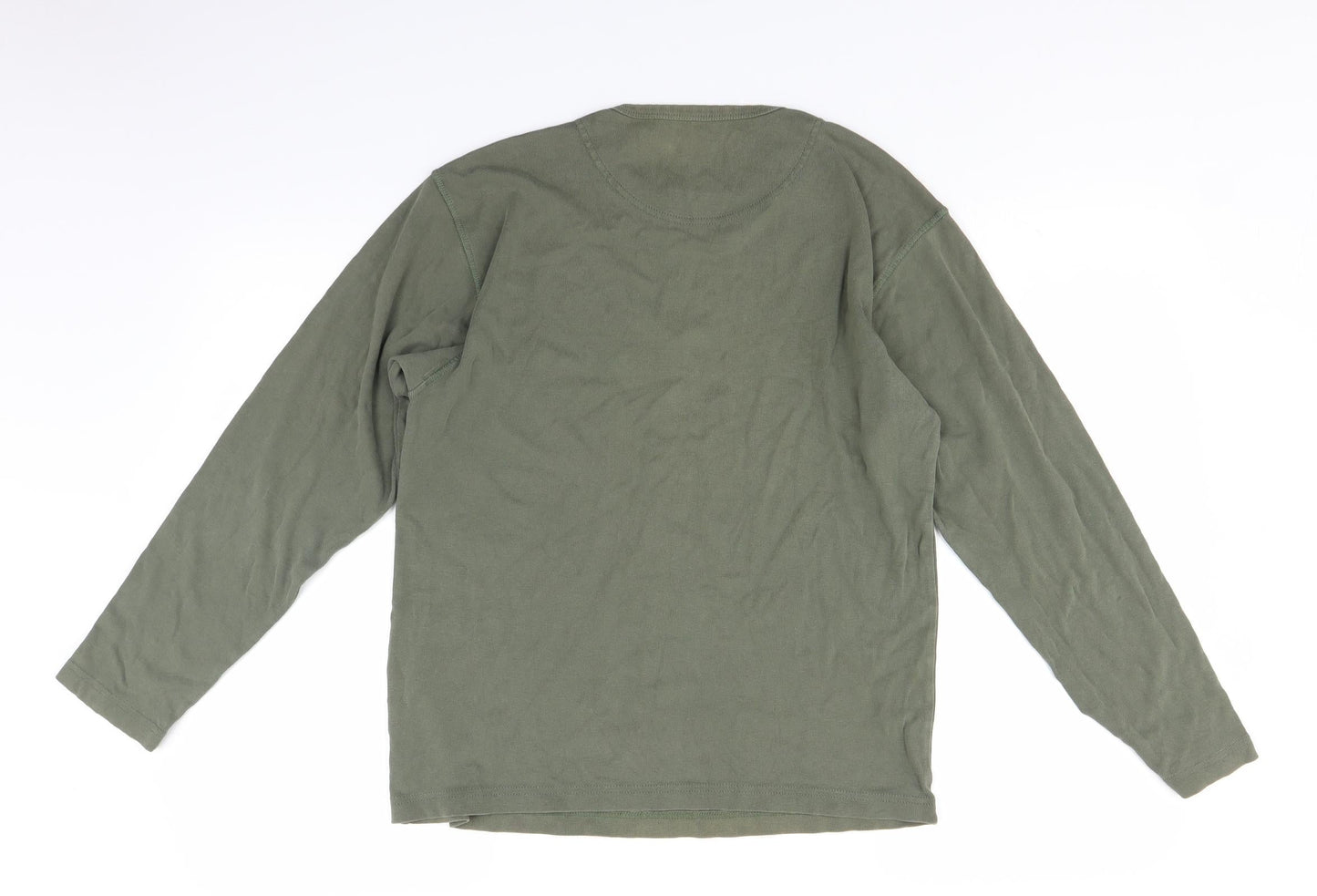 Blue Inc Mens Green   Pullover Jumper Size S