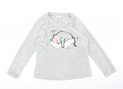 Primark Womens Grey   Pullover Jumper Size S
