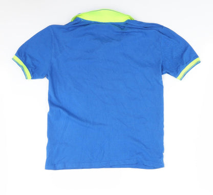 Dissident Mens Blue    Polo Size M