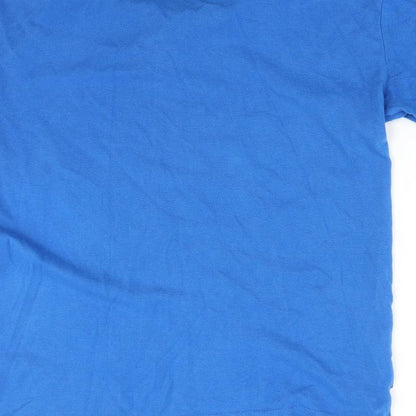 Dissident Mens Blue    Polo Size M