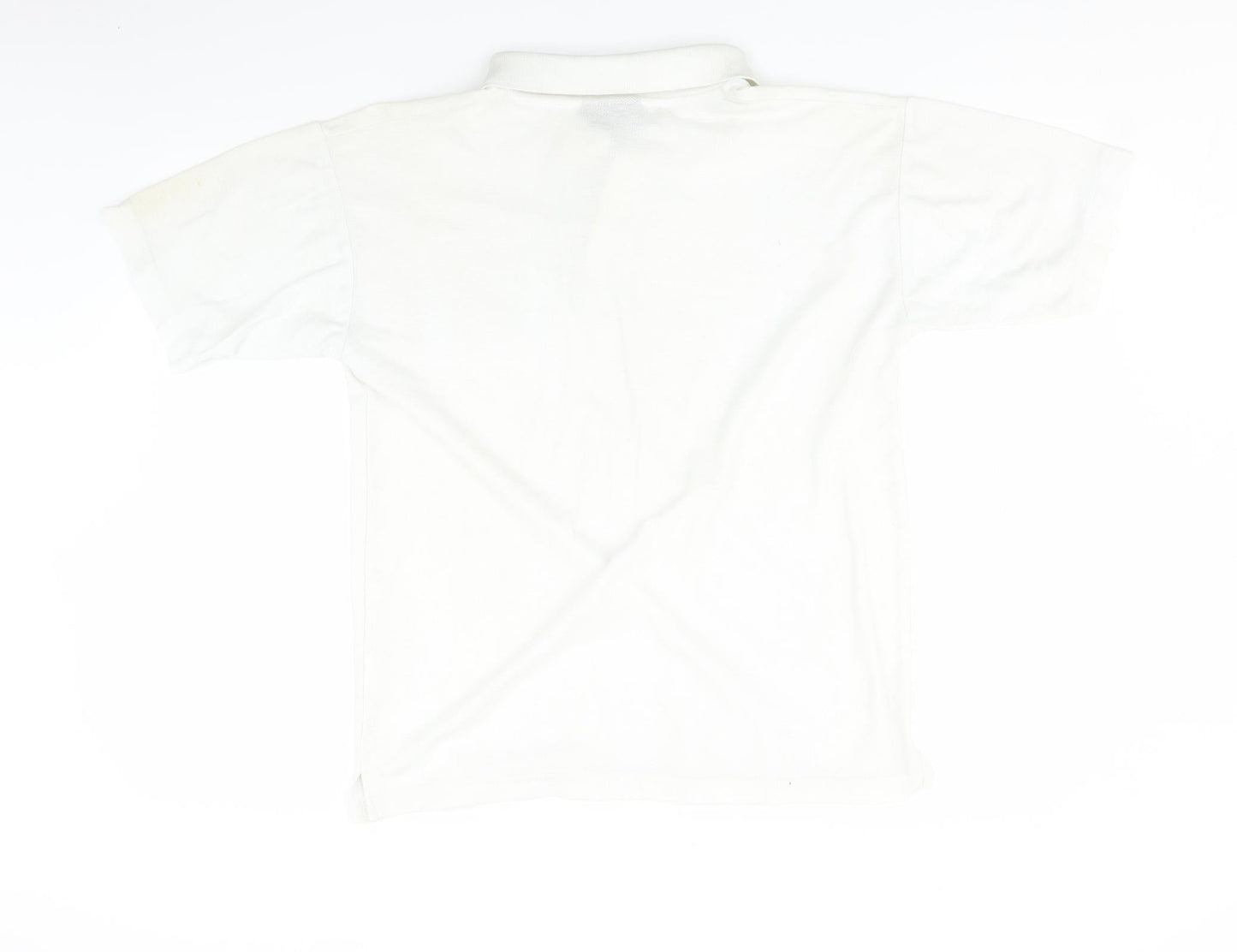 High Street Mens White    Polo Size M