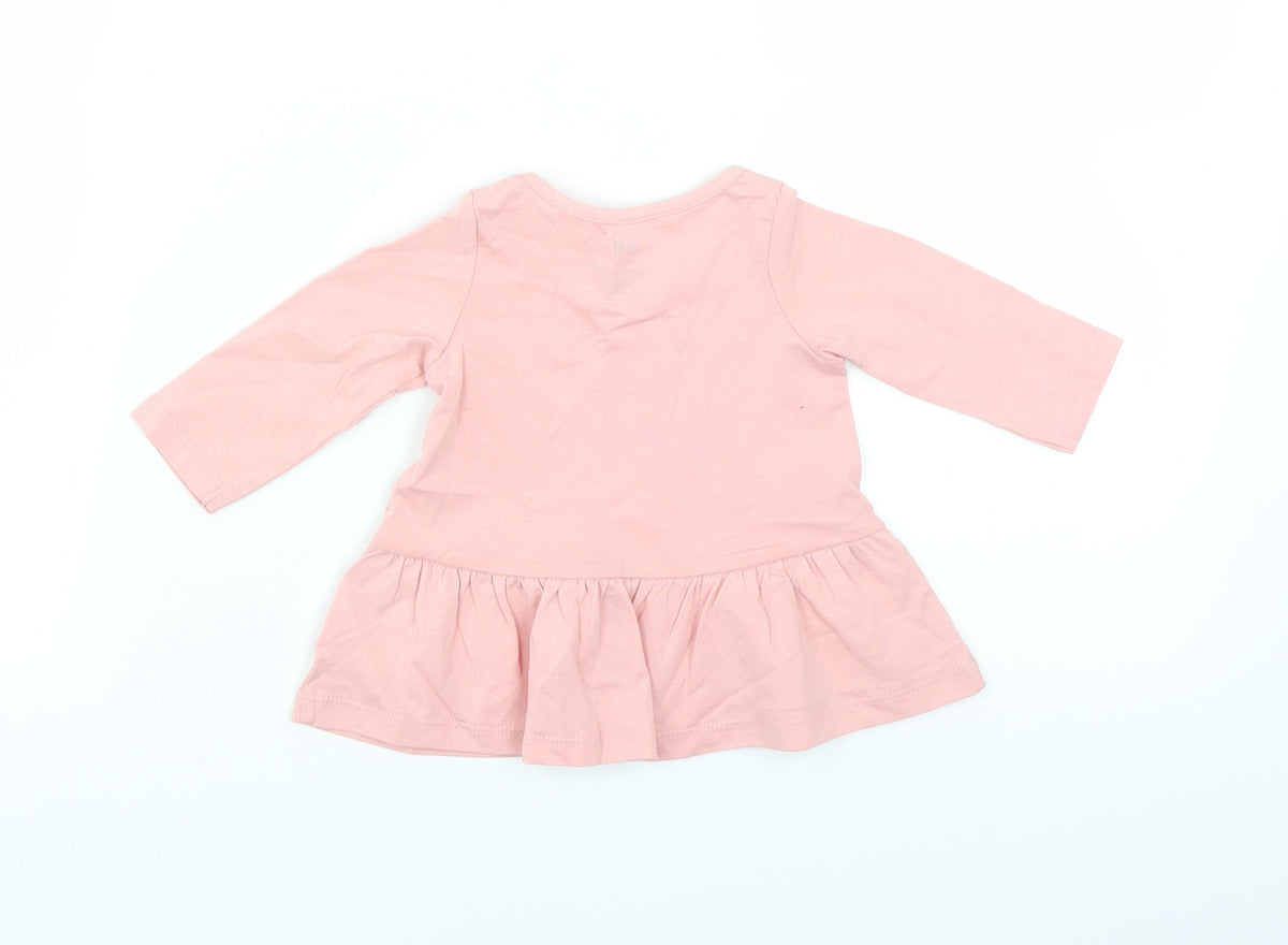 H&M Girls Pink   Basic Casual Size 0-3 Months