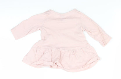 H&M Baby Pink   Basic T-Shirt Size 0-3 Months