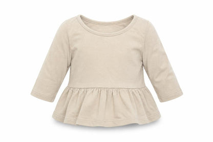 H&M Girls Brown   Basic T-Shirt Size 0-3 Months