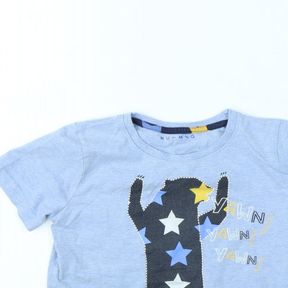 Nutmeg Boys Blue   Basic T-Shirt Size 6 Years