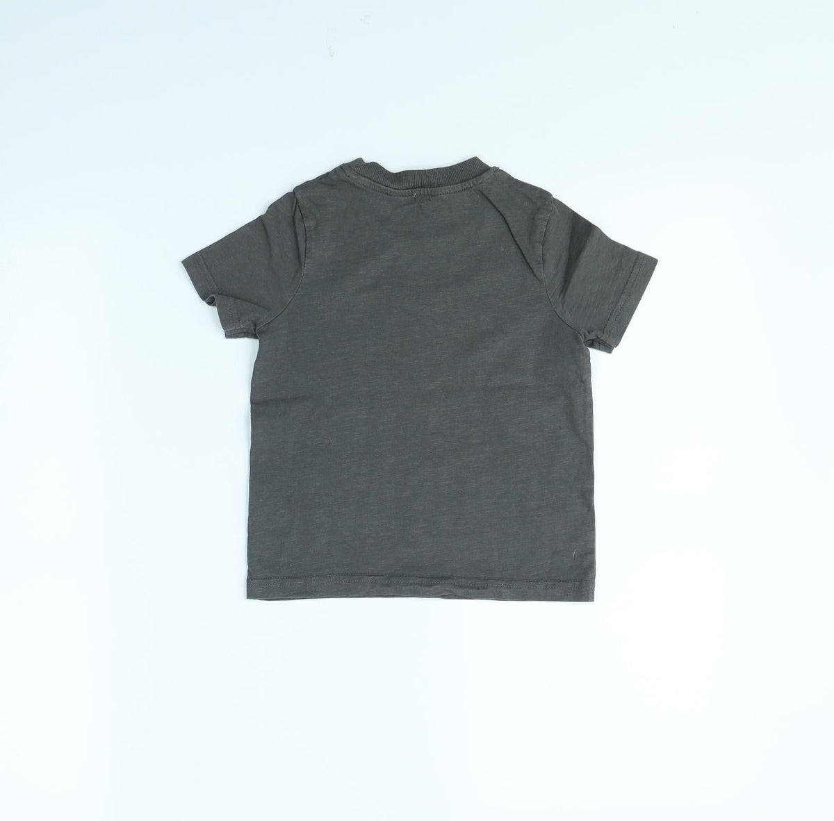 George Girls Grey   Basic T-Shirt Size 2 Years