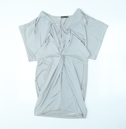 Boohoo Womens Grey   Mini  Size 14