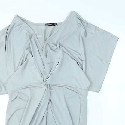 Boohoo Womens Grey   Mini  Size 14