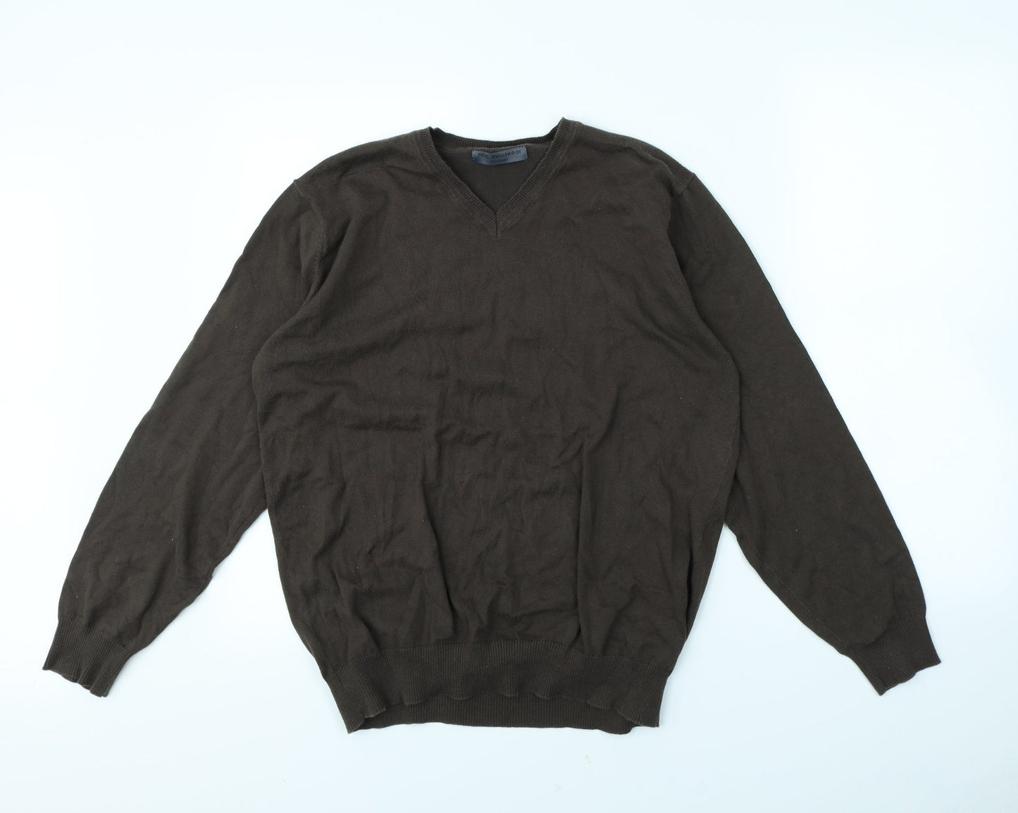 NEXT Mens Brown   Pullover Jumper Size M