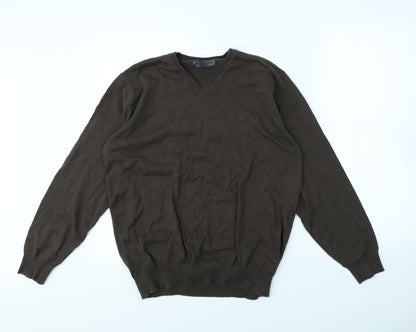 NEXT Mens Brown   Pullover Jumper Size M