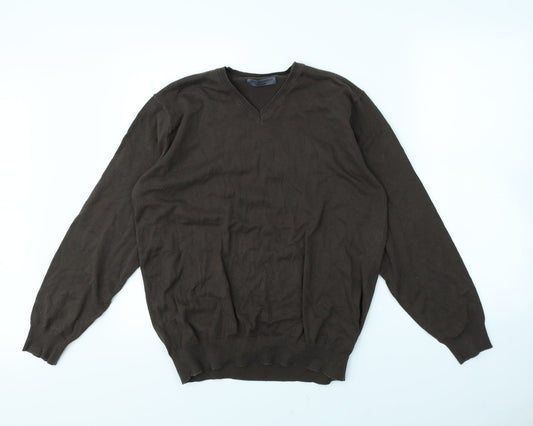 NEXT Mens Brown   Pullover Jumper Size M