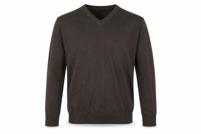 Mens UK Size M NEXT Brown Pullover Jumper