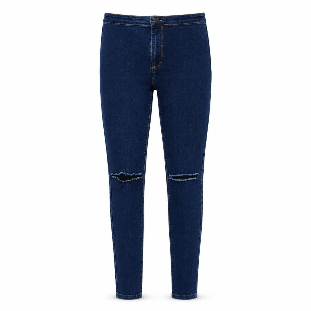 Womens UK Size 10 Denim & Co. Regular Fit Skinny Blue Jeans