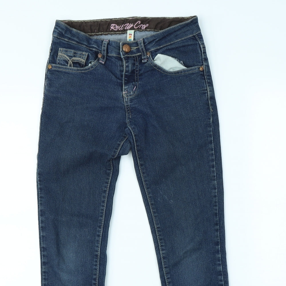 Denim & Co. Womens Blue   Skinny Jeans Size 6 L30 in