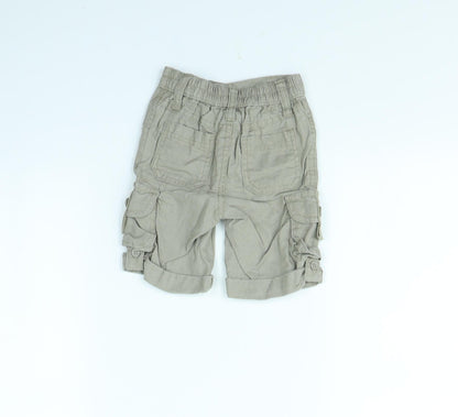 Preworn Baby Green   Cargo Trousers Size 3-6 Months