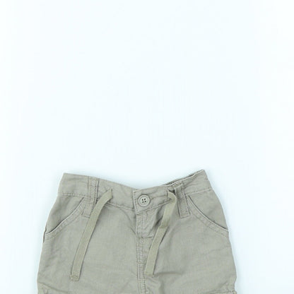 Preworn Baby Green   Cargo Trousers Size 3-6 Months
