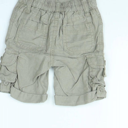 Preworn Baby Green   Cargo Trousers Size 3-6 Months