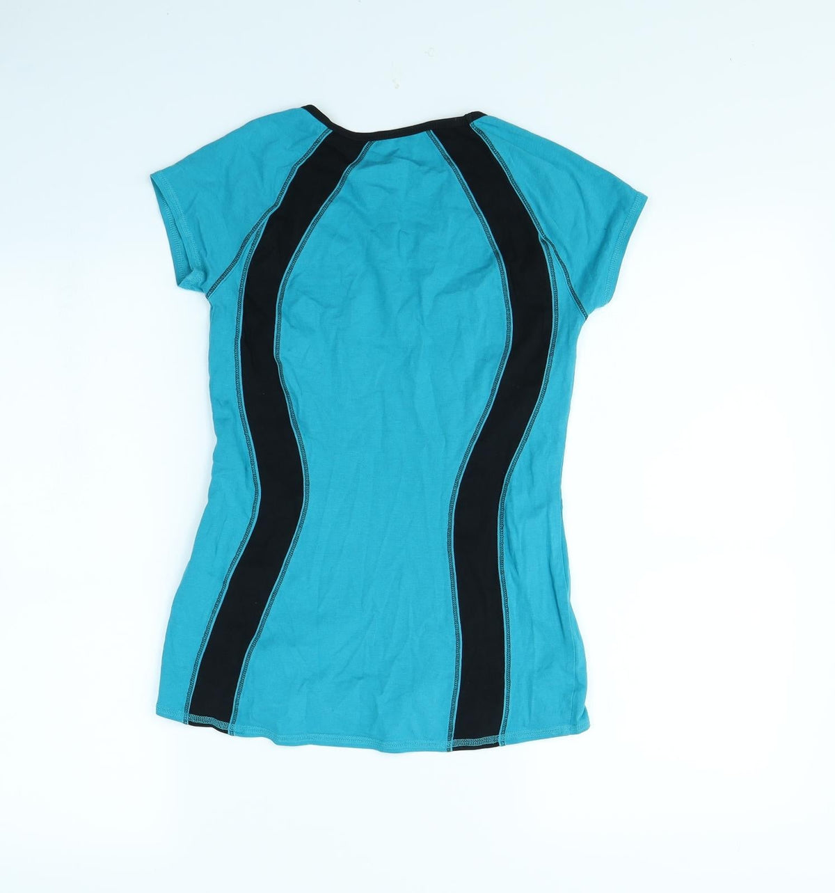Marks & Spencer Womens Blue   Basic T-Shirt Size 8