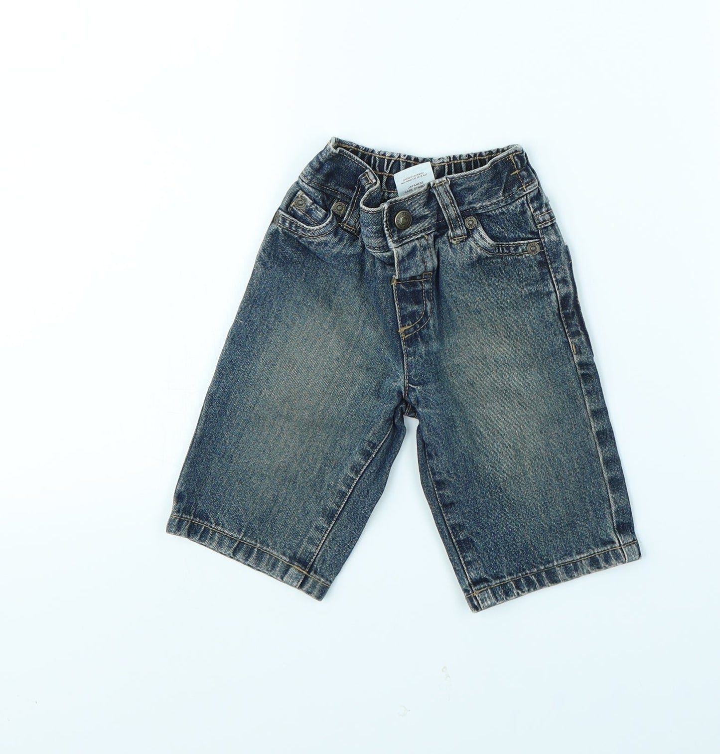 NEXT Baby Blue  Denim Capri Jeans Size 3-6 Months