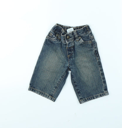 NEXT Baby Blue  Denim Capri Jeans Size 3-6 Months