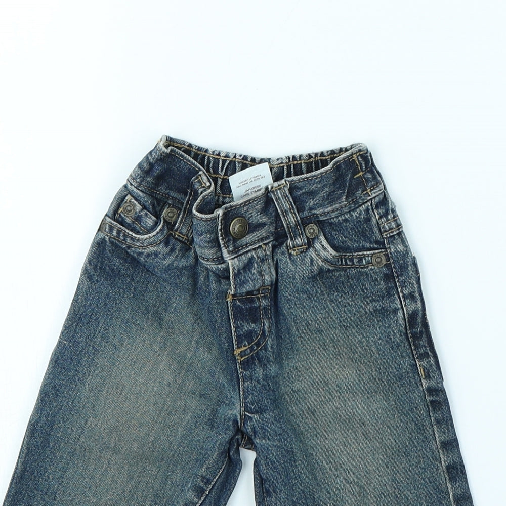 NEXT Baby Blue  Denim Capri Jeans Size 3-6 Months