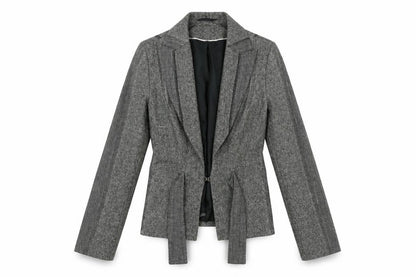 Wallis Womens Brown Herringbone  Jacket  Size 8