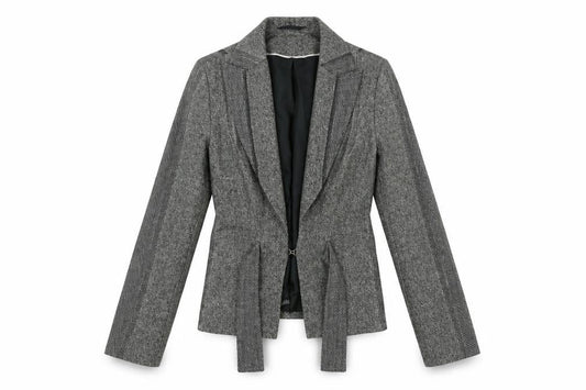 Wallis Womens Brown Herringbone  Jacket  Size 8