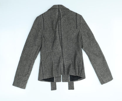 Wallis Womens Brown Herringbone  Jacket  Size 8