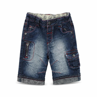 Next Baby Blue   Cargo Jeans Size 3-6 Months