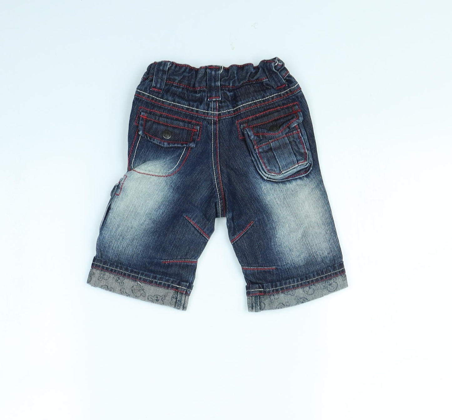 NEXT Baby Blue   Cargo Jeans Size 3-6 Months