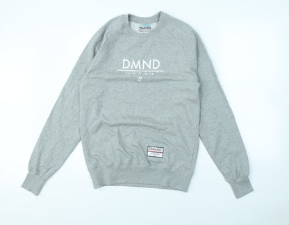 DMND Mens Grey   Pullover Jumper Size S