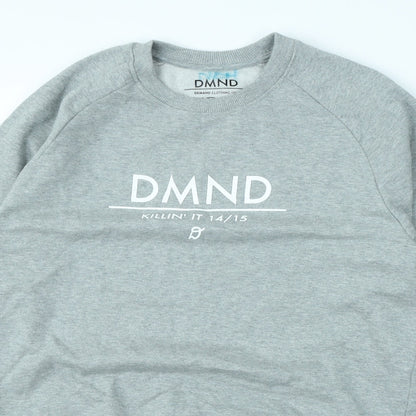 DMND Mens Grey   Pullover Jumper Size S