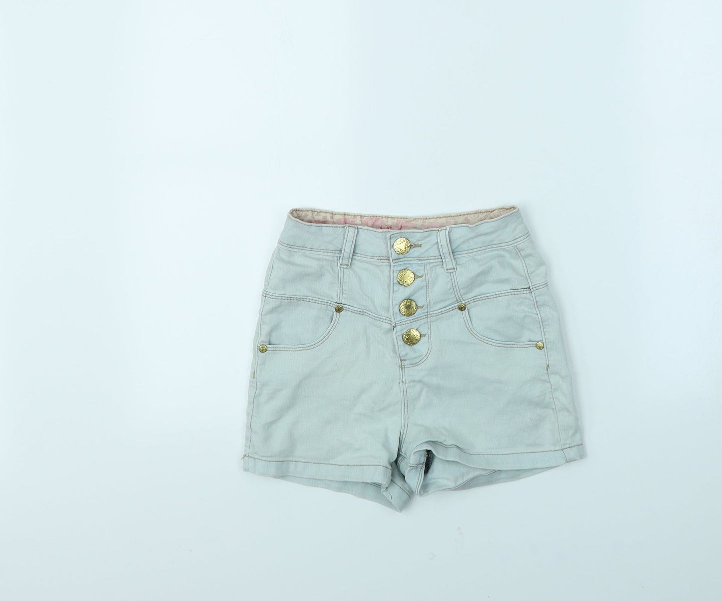 Denim & Co. Womens Blue    Shorts Size 6