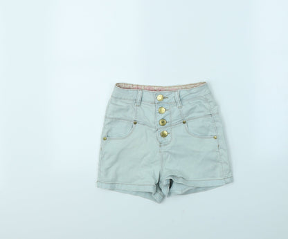 Denim & Co. Womens Blue    Shorts Size 6