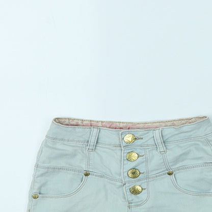 Denim & Co. Womens Blue    Shorts Size 6