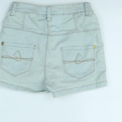 Denim & Co. Womens Blue    Shorts Size 6