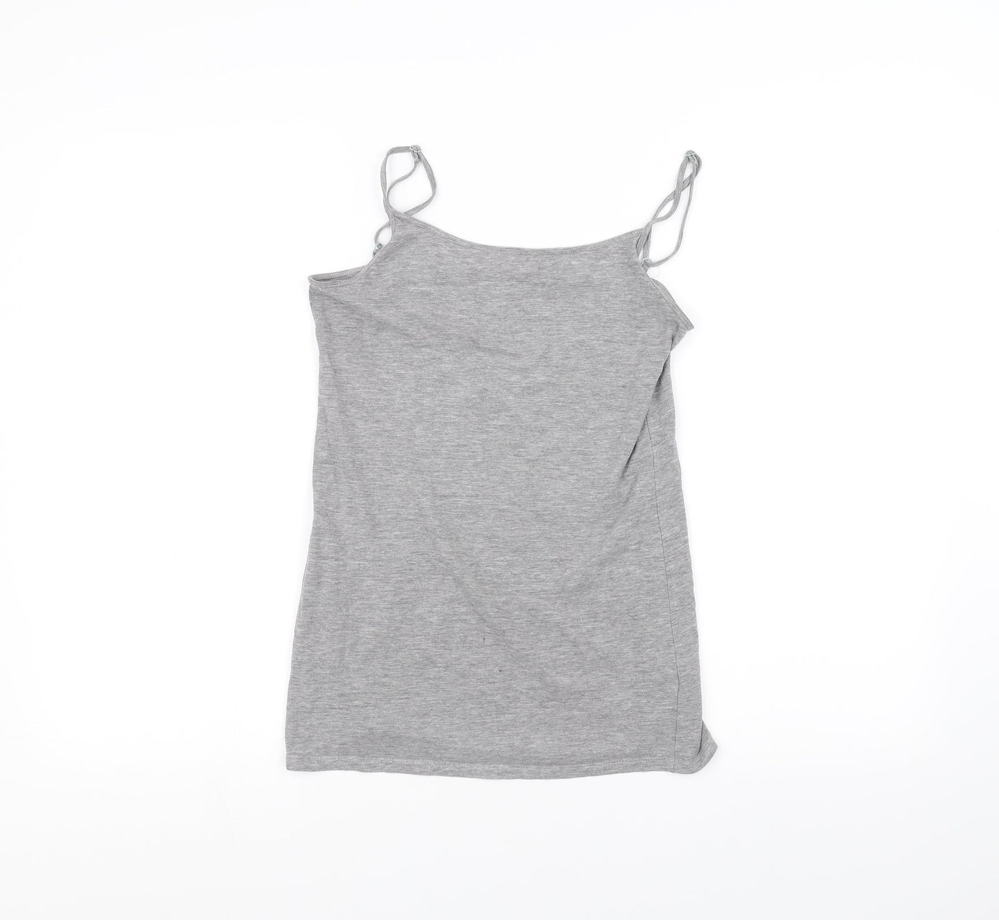 Womens UK Size 12 Atmosphere Grey Basic T-Shirt