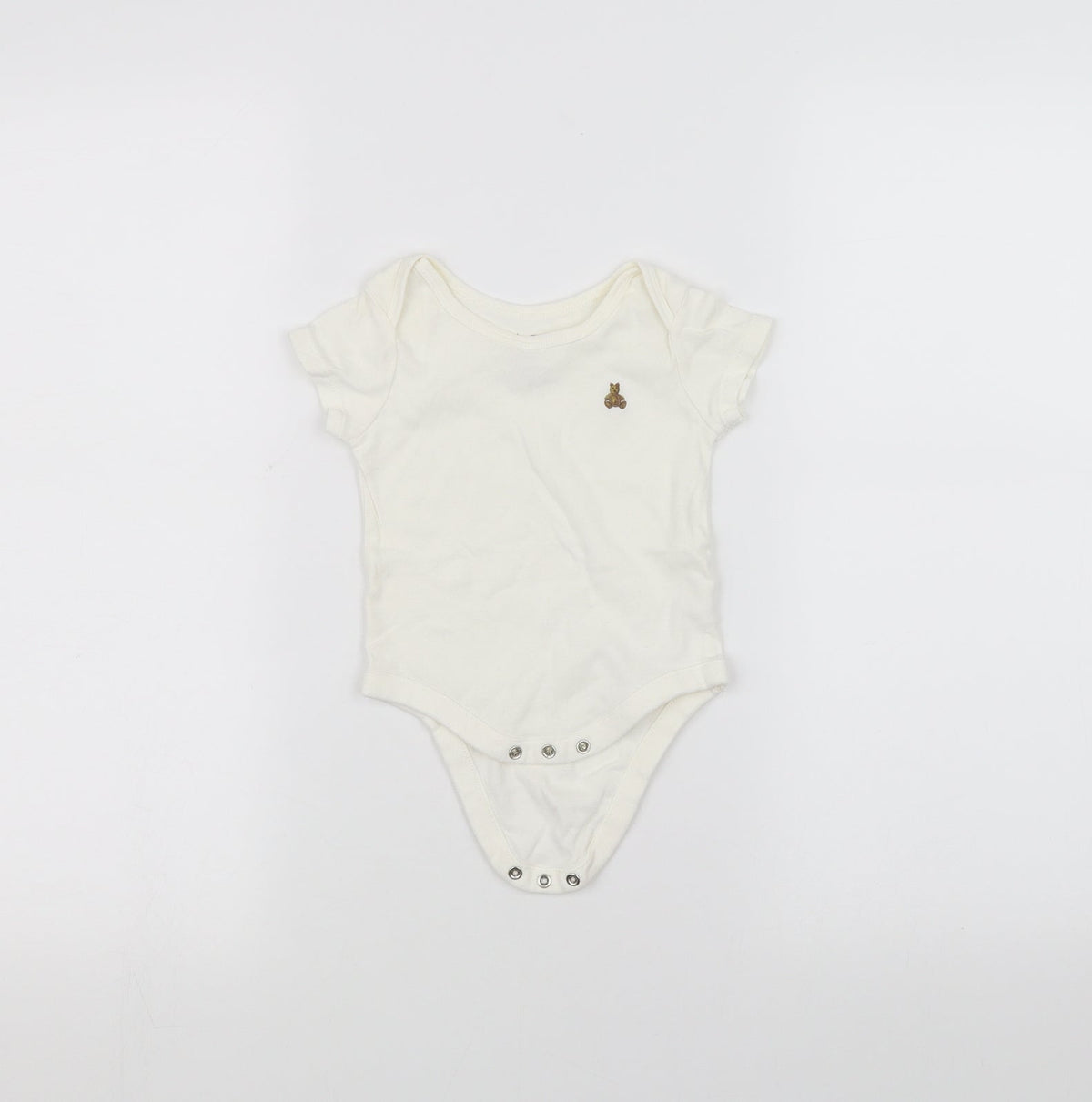Gap Baby White   Basic T-Shirt Size 3-6 Months
