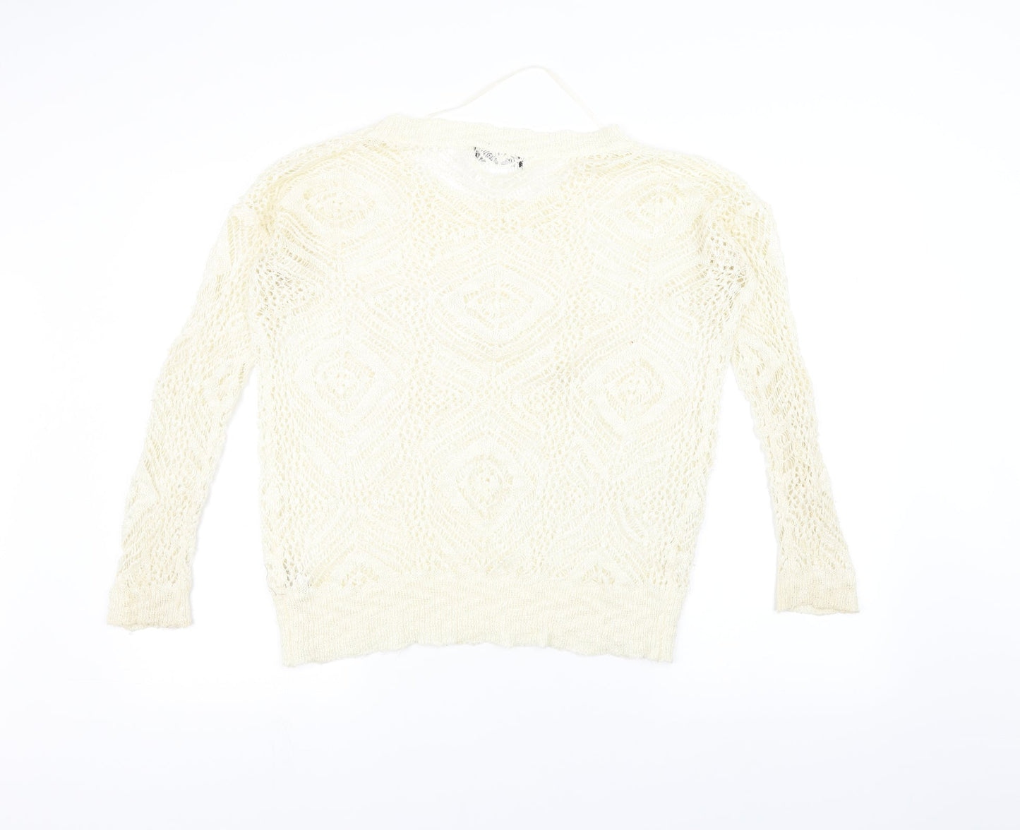 Atmosphere Womens White   Pullover Jumper Size 8
